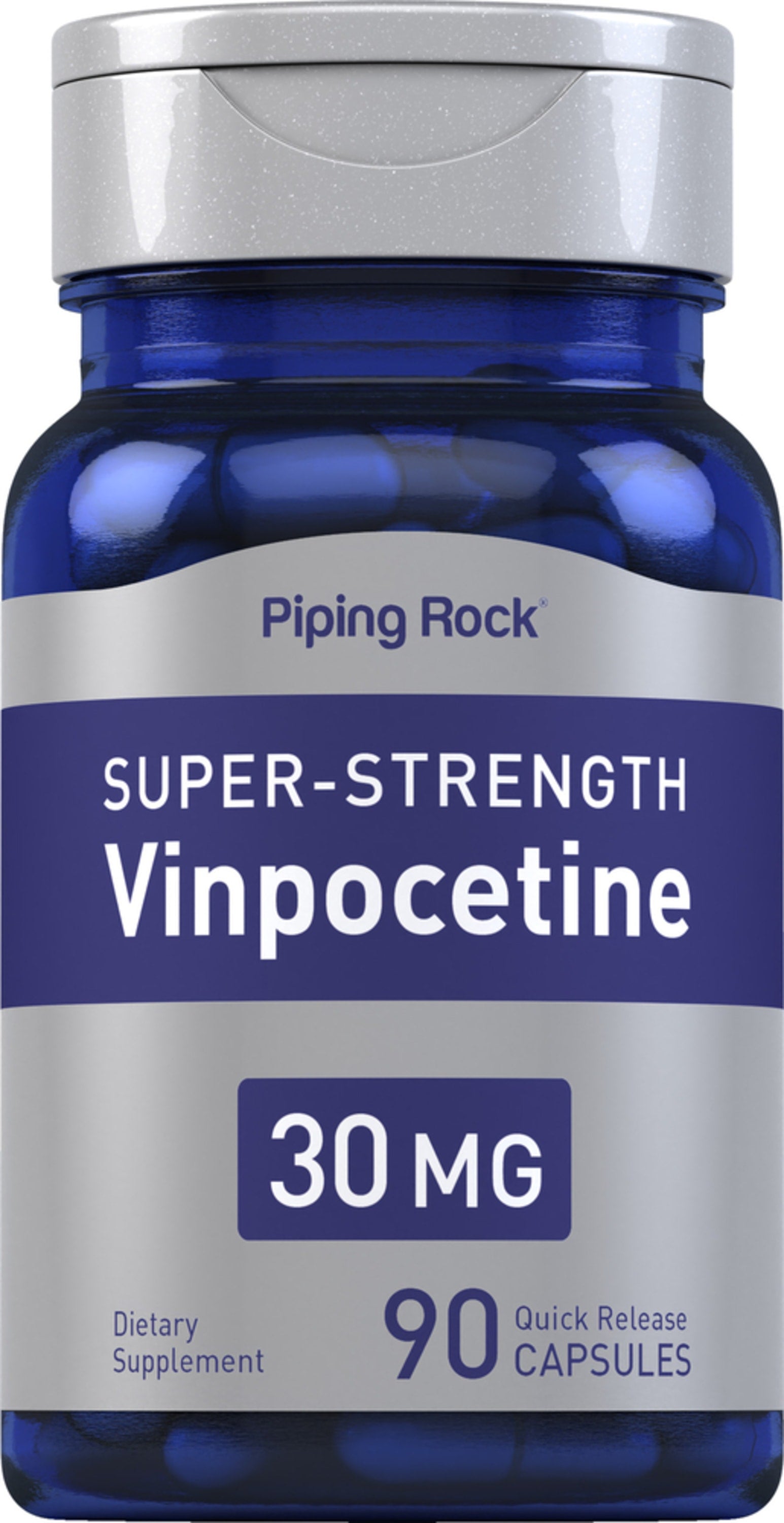 Super-Strength Vinpocetine, 30 mg, 90 Quick Release Capsules