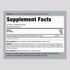 Image of Supplement Facts panel for Astragalus 4500 mg Capsules, 90 count.
