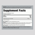 Supplement Facts panel displaying details for Activated Charcoal 780 mg capsules, in a bottle containing 180 capsules.