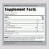 Supplement Facts for Chewable Vitamin C 1000 mg, Natural Orange flavor, 180 Tablets.