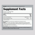 Image of Supplement Facts panel for K-2 Complex W/ D containing 180 softgels.