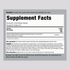 Supplement Facts panel showing details for Elderberry 2000 mg Capsules with 180 servings.