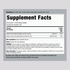 Supplement Facts for A & D3 Softgels, A-5000 IU, D-400 IU, 250 count.
