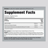 This image shows the Supplement Facts panel for Super Cinnamon Capsules, highlighting details for a bottle containing 120 capsules.