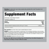 Supplement Facts panel displays Goldenseal Root 1000 mg per serving for a total of 100 capsules.