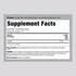 Supplement Facts label for Lycopene 20 mg Softgels, 120 count.