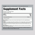 Image shows Supplement Facts for N-Acetyl Cysteine 600 mg, 100 capsules.