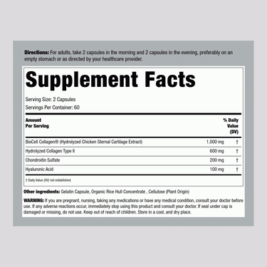 BioCell Collagen, 120 Capsules