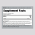 L-Theanine 200 mg Capsules Supplement Facts panel for a bottle containing 60 capsules.