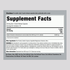 An image of the Supplement Facts panel for Ceylon Cinnamon 6000mg in 135 capsules.