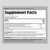 Supplement Facts panel for Lion's Mane Mushroom capsules with 160 count displayed.