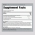 Brown Seaweed 2000 mg Capsule Supplement Facts panel details ingredients and nutritional information.