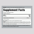 Supplement Facts panel showing Schizandra Fruit 1160 mg per 100 capsules.