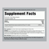 Fenugreek 2000 mg supplement facts for 240 capsules displayed.