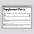 Supplement Facts panel for LN Lecithin - NON GMO 1200 mg, 120 Softgels, detailing nutritional information.