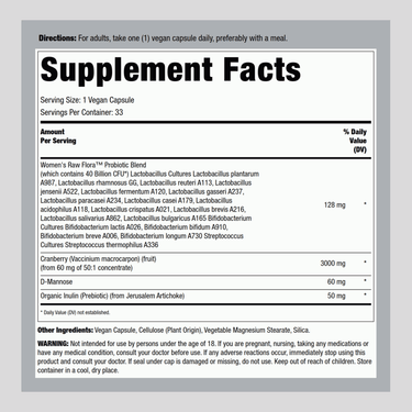 Women's Care Probiotic - 40 Billion