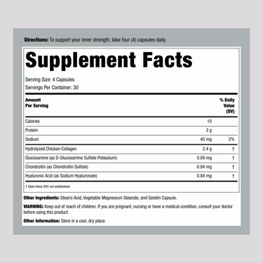 Joint Complex Collagen Type 2, 120 Capsules