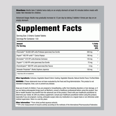 Wobenzym N, 400 Enteric Coated Tablets