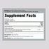 Supplement Facts panel for Yogi Org Honey Chai Turmeric Tea with 16 bags.