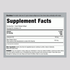 Image showing the Supplement Facts panel for LN CoQ10 100 mg 60 Softgels, detailing ingredients and nutritional information.