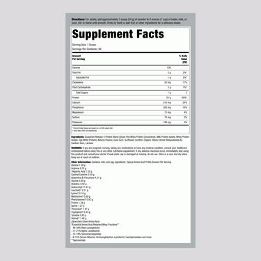 Protein Blend Shake (Natural Vanilla Splash), 5 lb (2.268 kg) Bottle