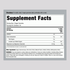 Supplement Facts panel displaying information for Magnesium Glycinate 60 Gummies.