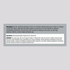Peppermint Spray 2.4 oz Supplement Facts details.
