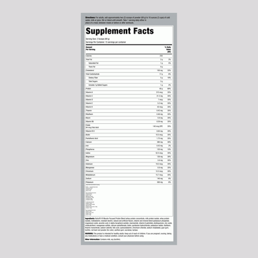 Meal Replacement Shake NutraFit (Strawberry Swirl), 2.28 Lbs (1.035 kg) Bottle