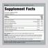 The supplement facts panel for D3 + K2 Advanced 90 Capsules.