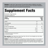 Supplement Facts panel for Sleep 3mg Melatonin Gummies, 60 count.