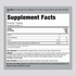 Image shows the Supplement Facts panel for Liquid Chlorophyll, detailing its nutritional information in a 16 OZ bottle.