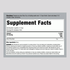Pau D'Arco Bark Cut & Sifted Wild 1 lb supplement facts panel image.