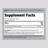 Supplement Facts for Prickly Pear Cactus capsules, 1950 mg, 180-count.