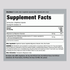 Supplement Facts panel for Magnesium Glycinate & Ashwagandha, 150 vegetarian capsules.