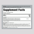 Supplement Facts for Oregano Oil Extract, 181 mg per serving, in a bottle of 90 softgels.