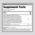 Supplement Facts panel detailing Probiotic 100 Billion CFU with 60 capsules.