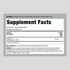 Supplement Facts for Carlyle K2 (MK4) 100 mcg, 240 capsules.