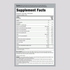 Supplement Facts label for LC Gummy Vites Kids Multi, 190 Count.