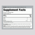 Supplement Facts panel for Horbaach Magnesium Citrate 850mg with 120 softgels.