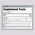 The Supplement Facts panel for Natural Brewers Yeast 1500 mg, containing 500 tablets.