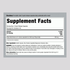 Supplement Facts panel for Royal Jelly with 2500 mg per serving and 120 capsules.