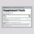 Supplement Facts panel displaying details for Astaxanthin 12 mg in a bottle of 60 softgels.