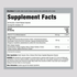 Supplement Facts panel for NMN Resveratrol Collagen 90 Capsules includes ingredients and nutritional details.