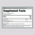 Image showing Supplement Facts for R-Lipoic Acid plus Biotin Optimizer 100 mg.