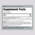 Image displays the Supplement Facts for Black Garlic 1500 mg, detailing ingredients and nutritional information for 60 capsules.