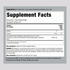 Supplement Facts panel for Omega-7 Sea Buckthorn Oil 4400 mg, 90 softgels, detailing ingredients and nutritional information.