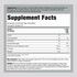 Supplement Facts panel for NV Sleep Gummies with Magnesium and Melatonin, 120 Gummies.