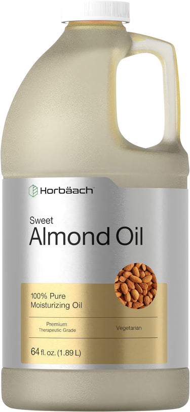 Sweet Almond Oil, 64 fl oz (1.89 L) Bottle