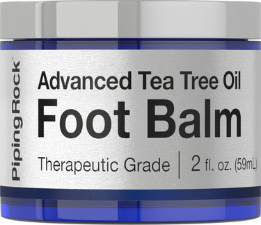 Tea Tree Oil Foot Balm, 2 fl oz (59 mL) Jar