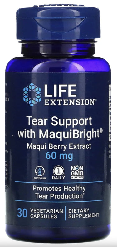 Tear Support with MaquiBright, 60 mg, 30 Vegetarian Capsules
